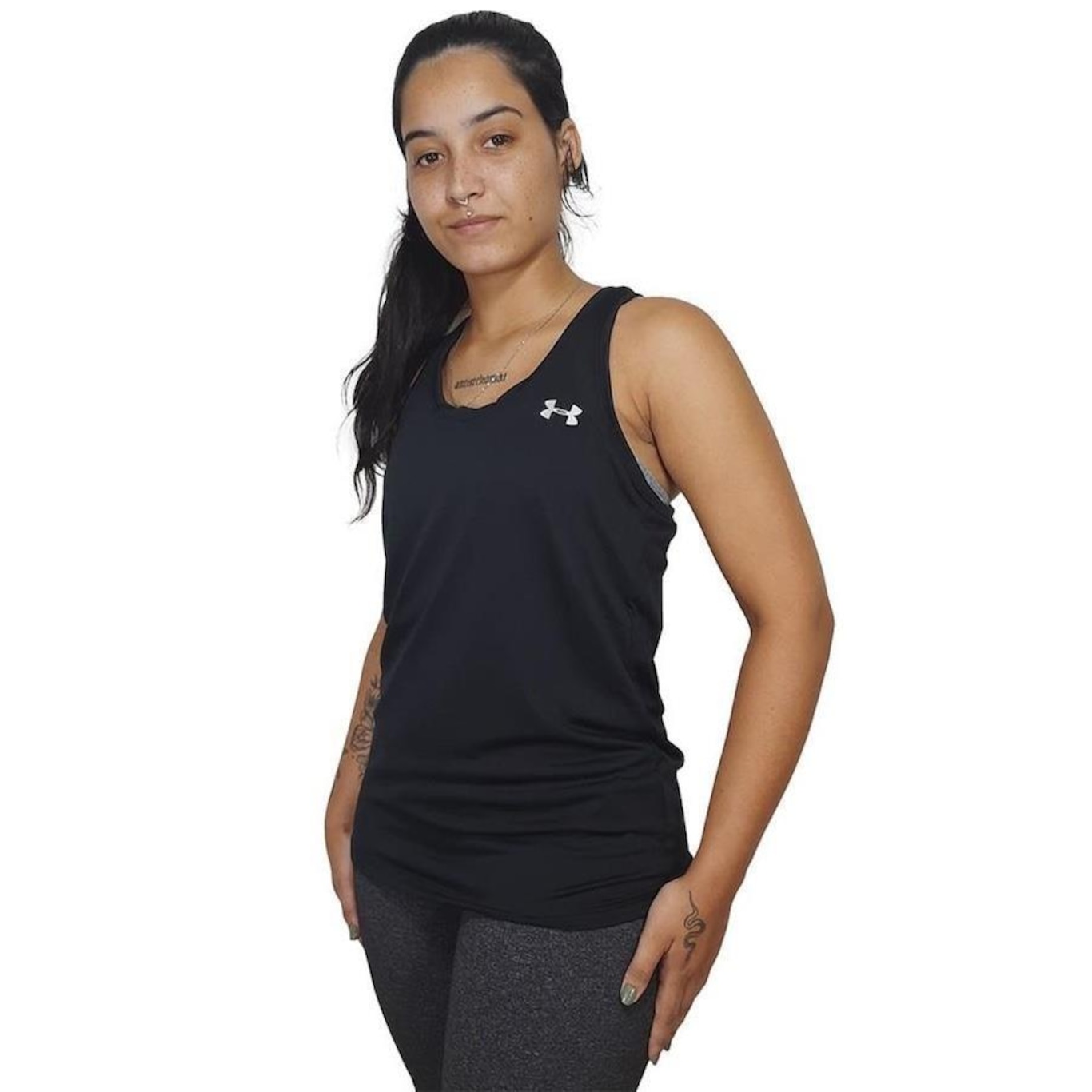 Regata Under Armour Tech Tank Feminina - Foto 3