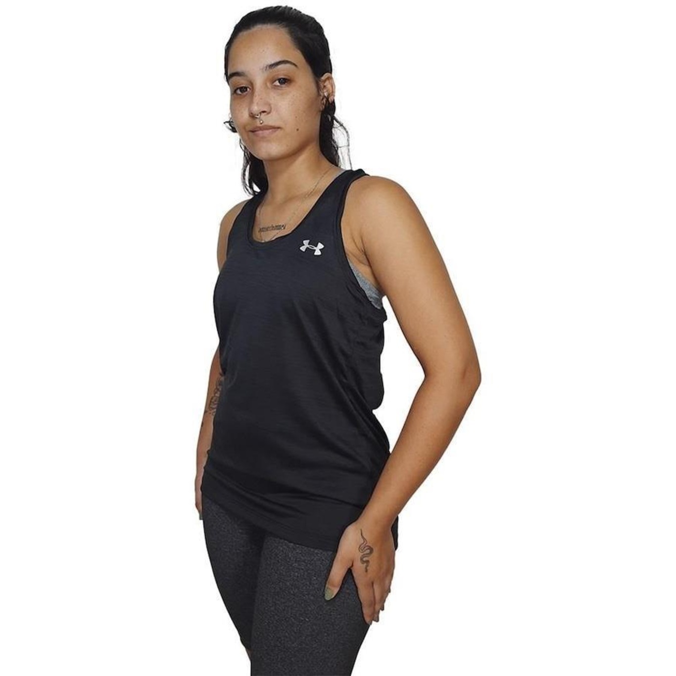 Regata Under Armour Tech Tank Feminina - Foto 3