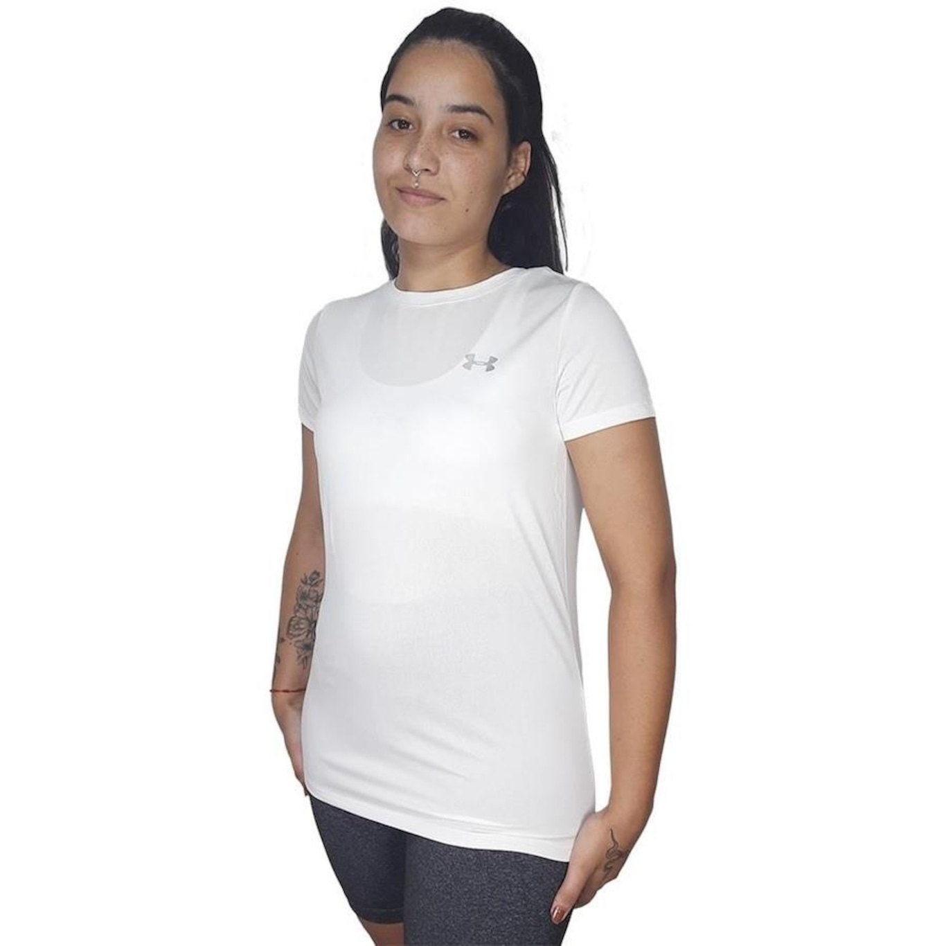 Camiseta Under Armour Tech Solid Feminina - Foto 3