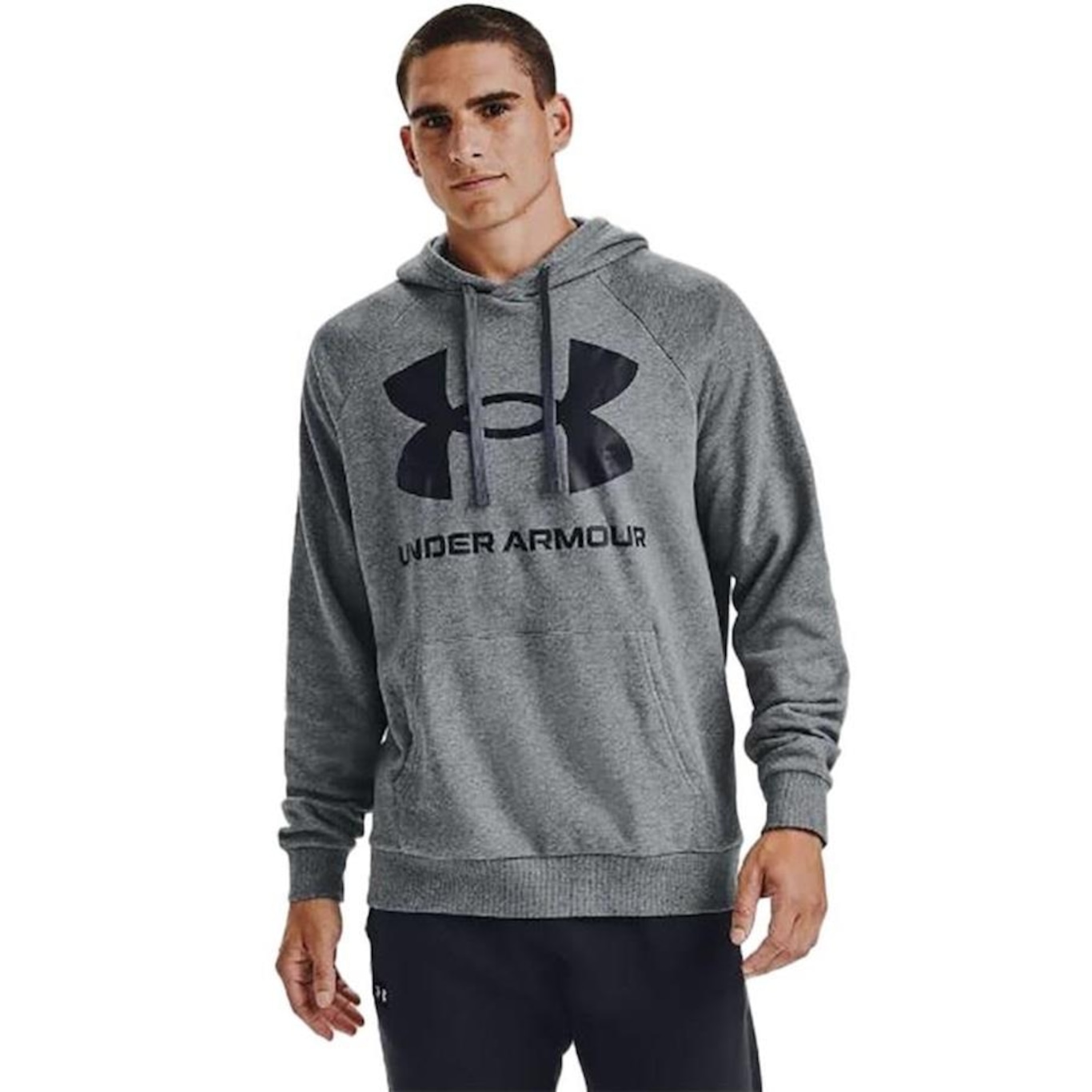 Blusão Moletom Under Armour Rival Fl Big Masculino - Foto 3