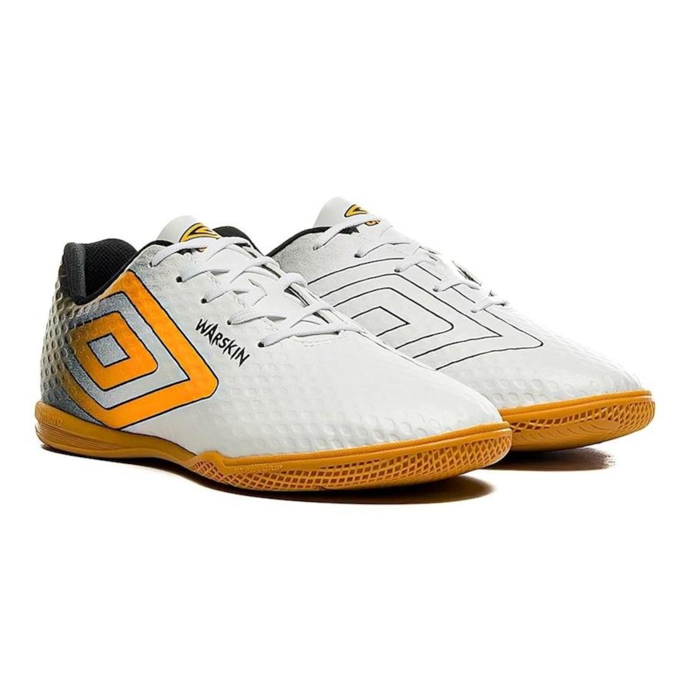 Chuteira Futsal Umbro Warskin - Adulto + Meião Color Sports de Futebol - Foto 2