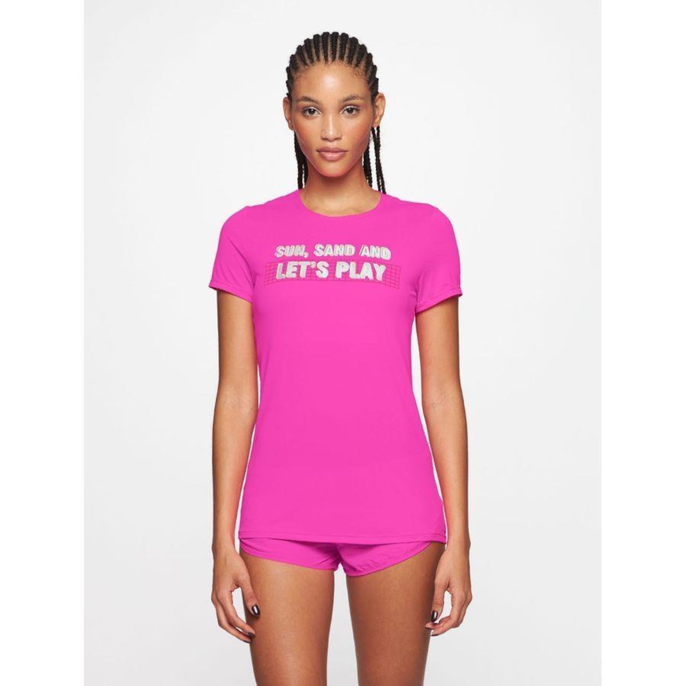 Camiseta Body For Sure Lisa Beach Sports - Feminina - Foto 1