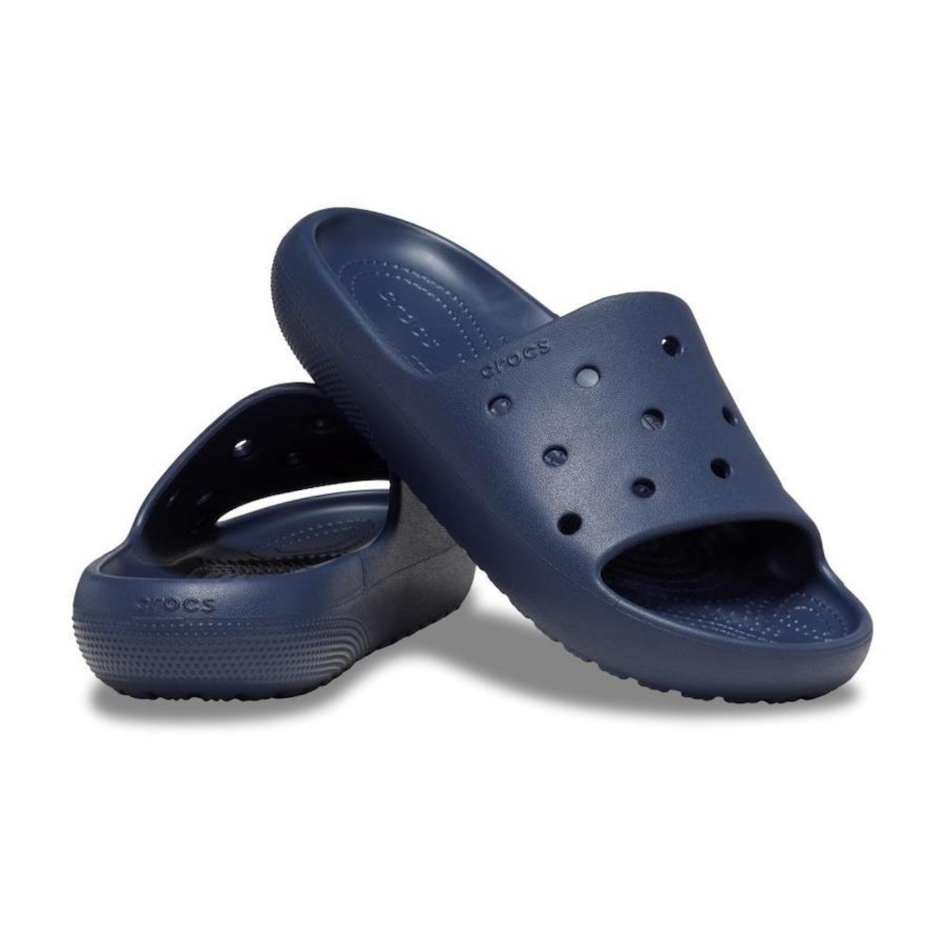 Chinelo Crocs Classic Slide V10 - Unissex - Foto 4