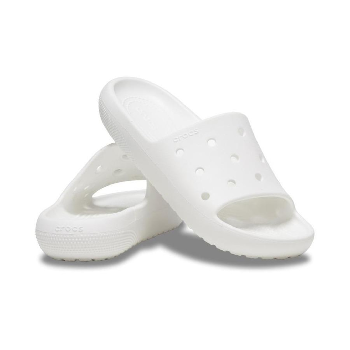 Chinelo Crocs Classic Slide V10 - Unissex - Foto 4