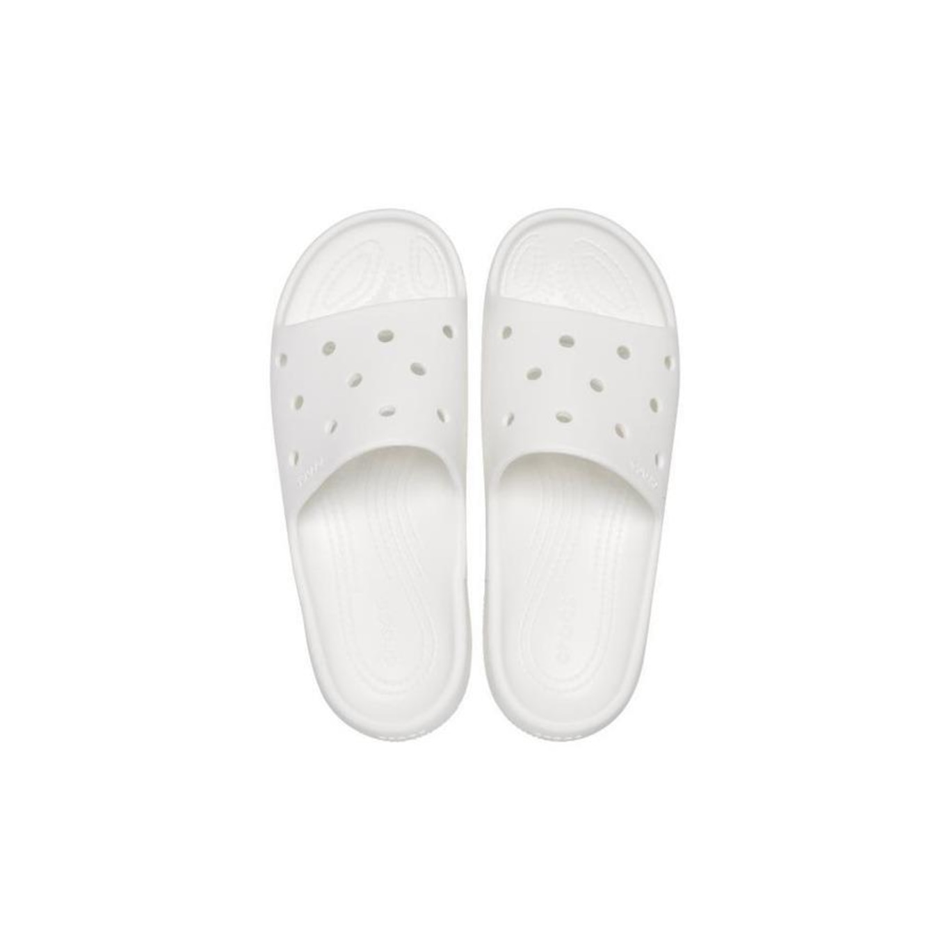 Chinelo Crocs Classic Slide V10 - Unissex - Foto 6