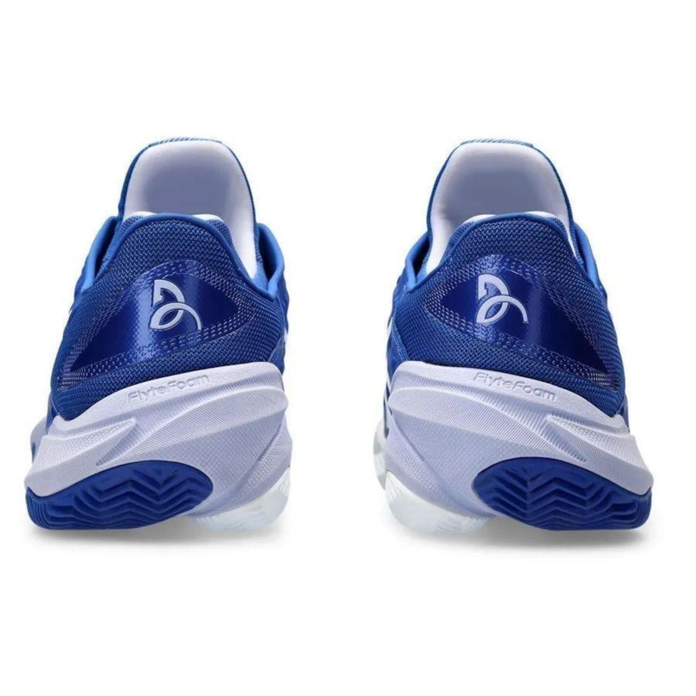 Tênis Asics Court Ff 3 Novak Clay Masculino - Azul/Branco - Asics - Foto 4