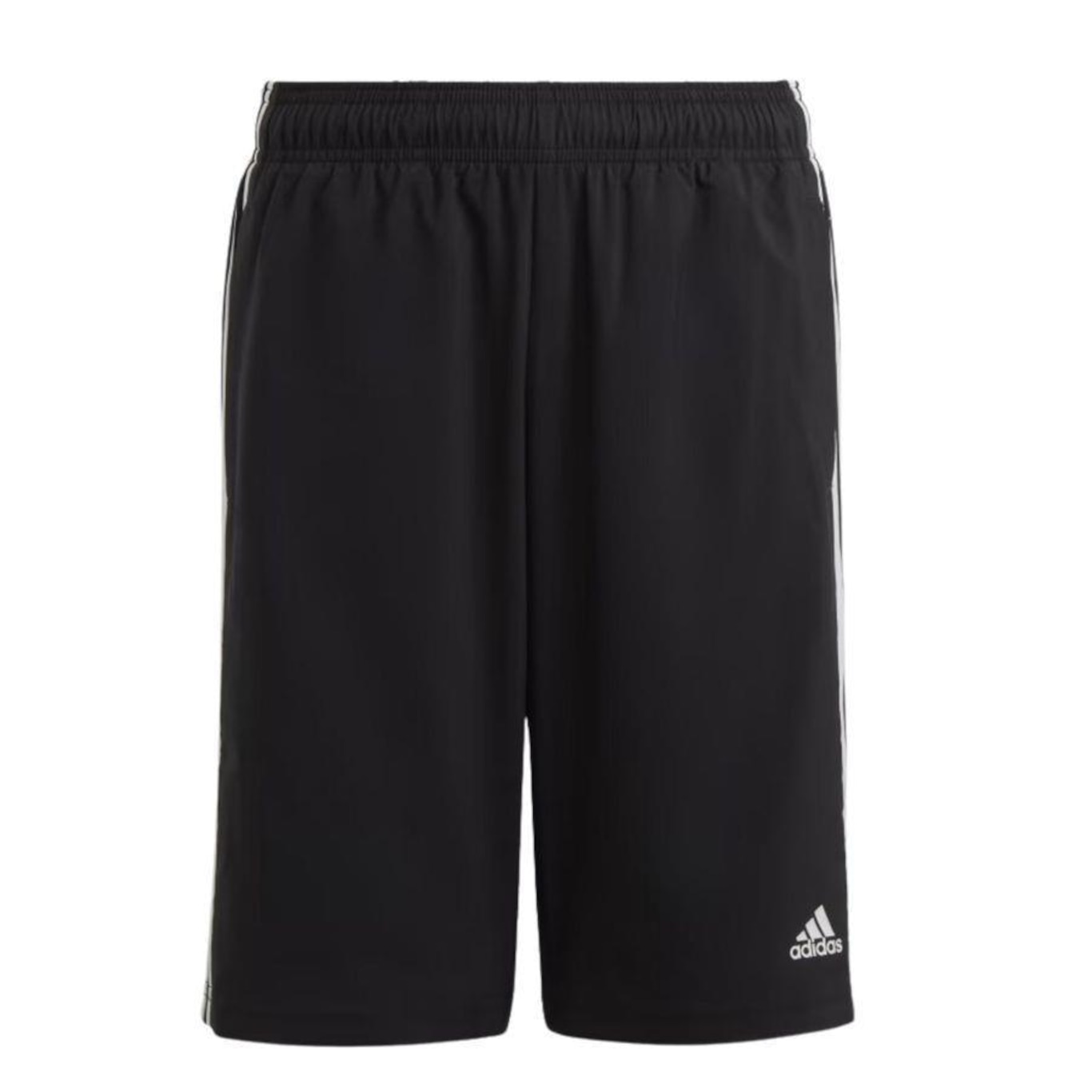 Short adidas Essentials 3 Listras - Infantil - Foto 1