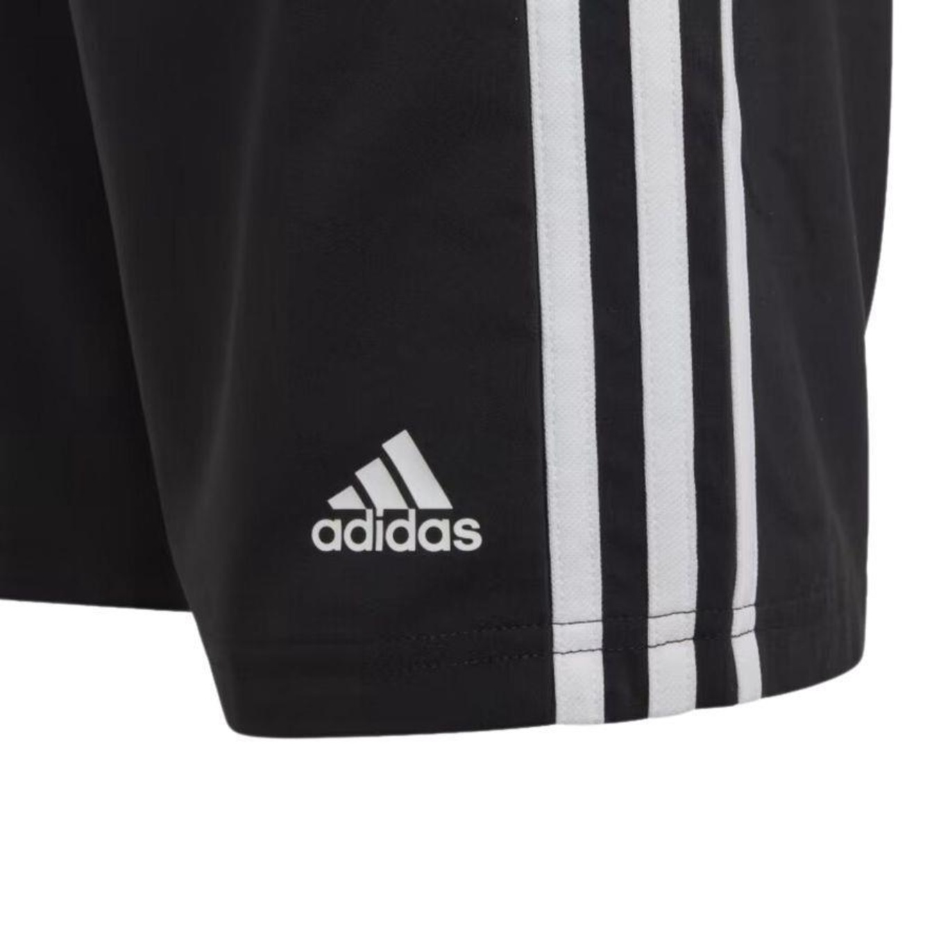 Short adidas Essentials 3 Listras - Infantil - Foto 3