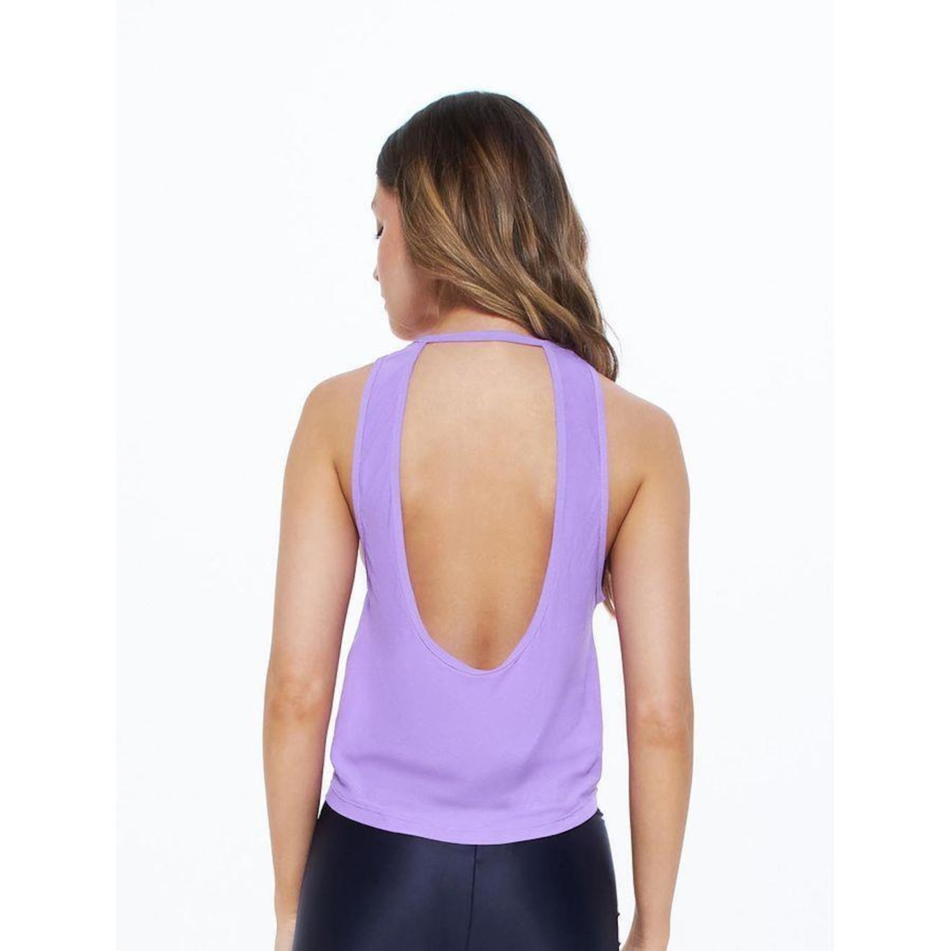 Camiseta Regata Bodyforsure Lisa Essentials - Feminina - Foto 3