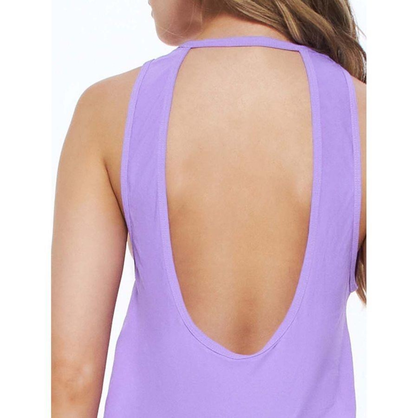 Camiseta Regata Bodyforsure Lisa Essentials - Feminina - Foto 5