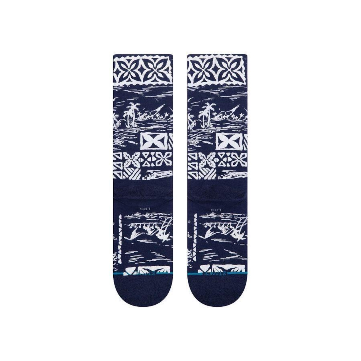 Meia Stance Hawaii Pattern - Unissex - Foto 1