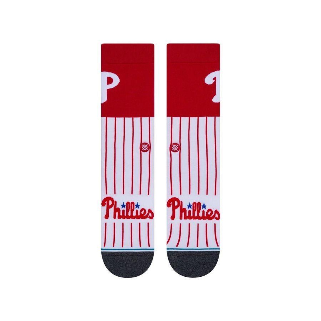 Meia Cano Alto Stance Philadelphia Phillies Color - Adulto - Foto 2