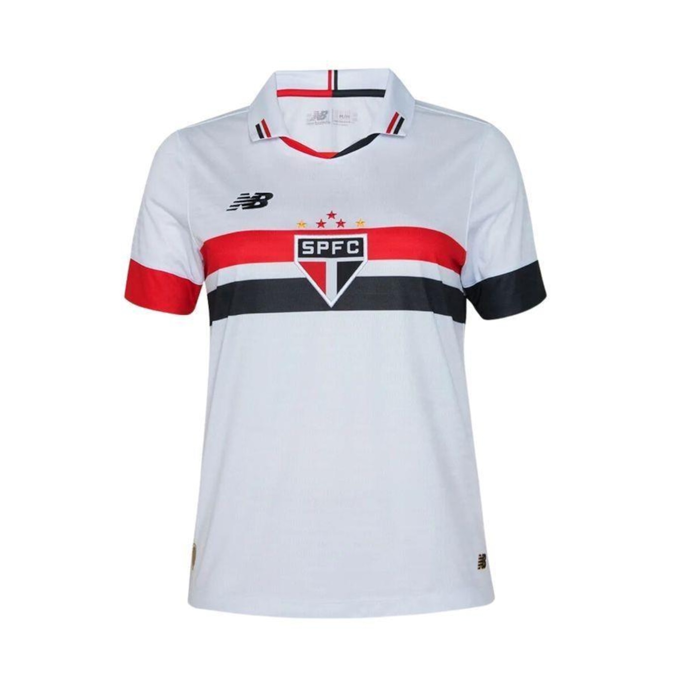 Camisa do São Paulo 2024 Home SPFC Torcedora New Balance - Feminina - Foto 1