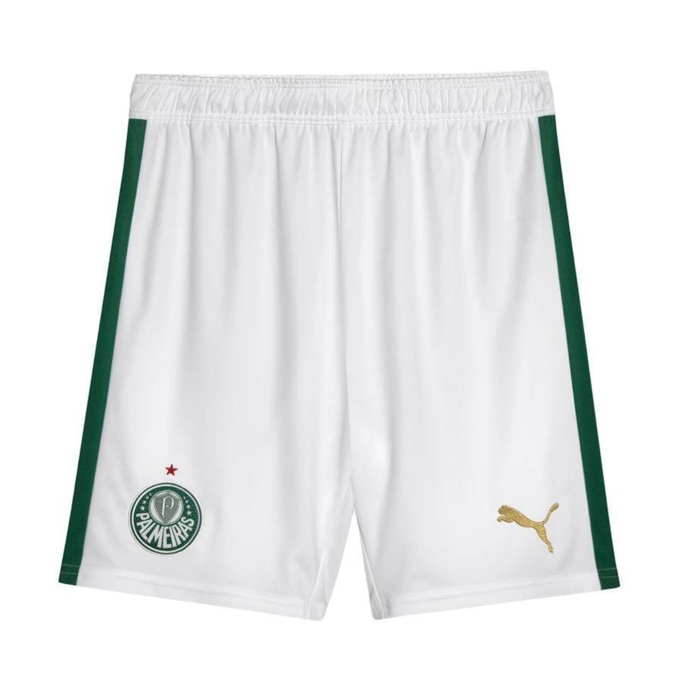 Calção do Palmeiras I 24/25 Puma Torcedor Home - Masculina - Foto 1