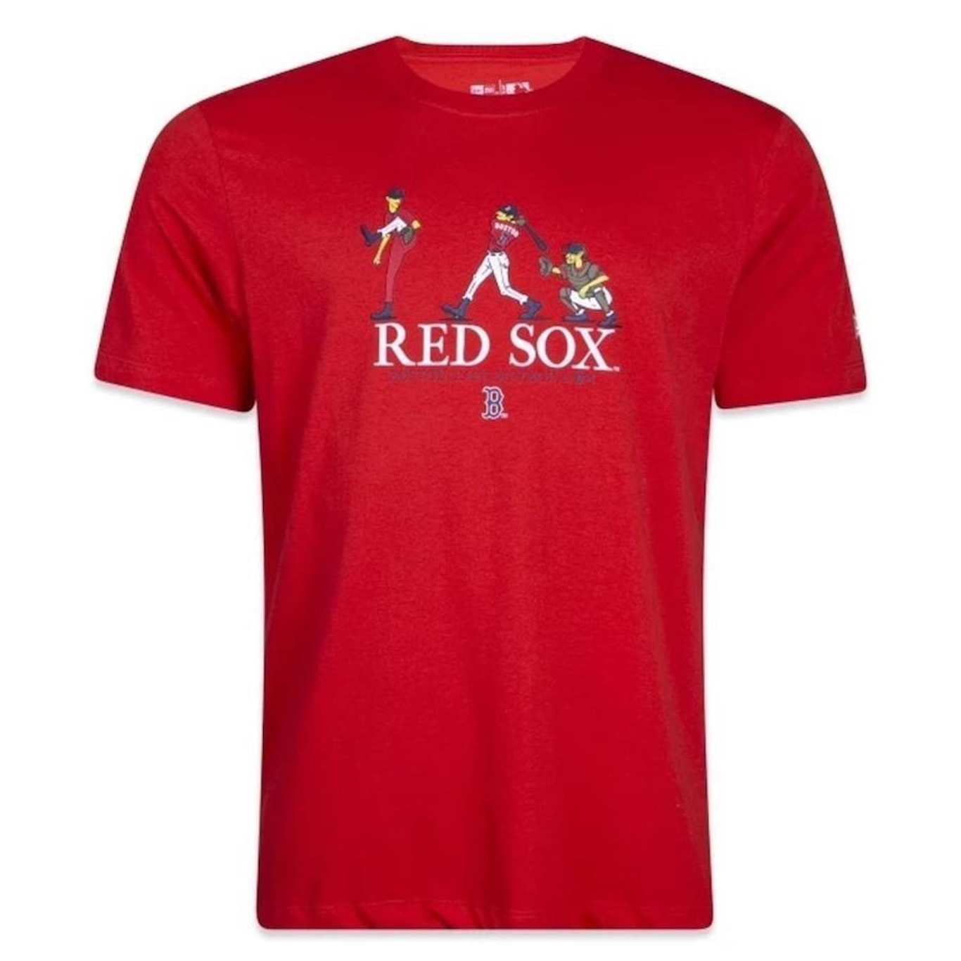 Camiseta New Era Boston Red Sox Freestyle - Masculina - Foto 1