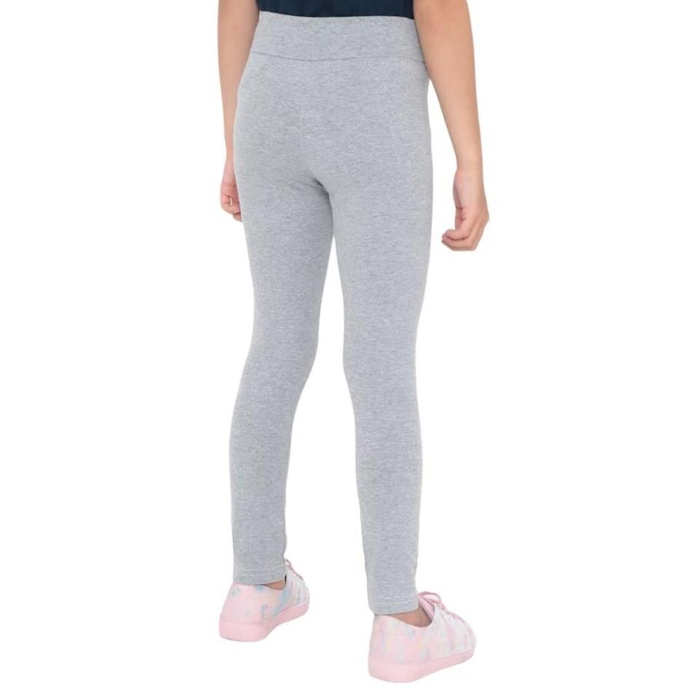 Calça Legging Fila Letter - Infantil - Foto 2