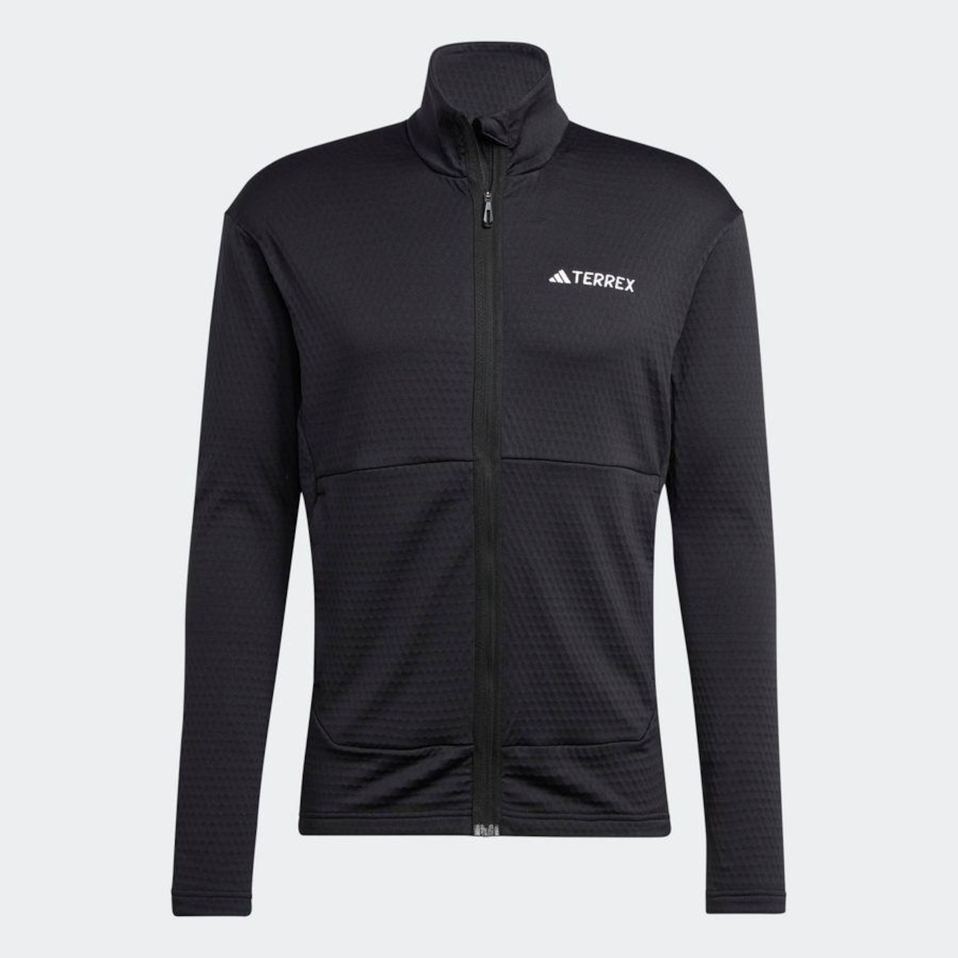 Jaqueta adidas Fecho Zíper Terrex Multi Light Fleece -  Masculina - Foto 3