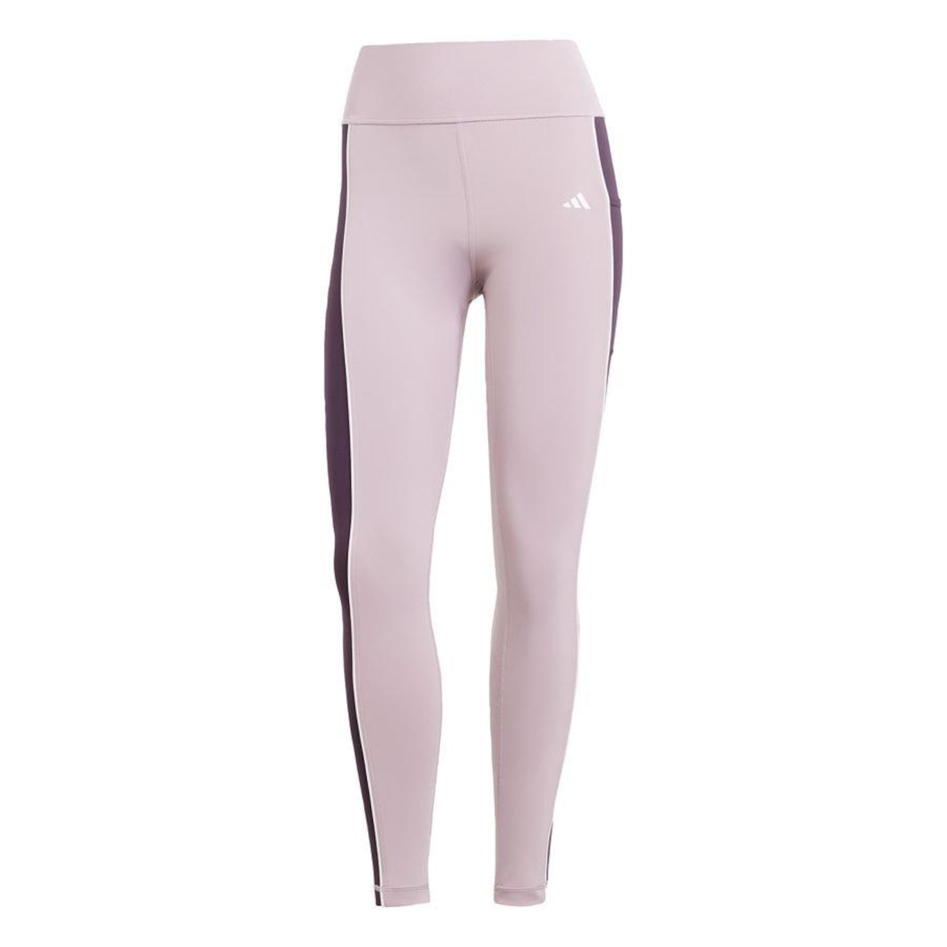 Calça Legging 7/8 adidas Optime Colorblock - Feminina - Foto 1