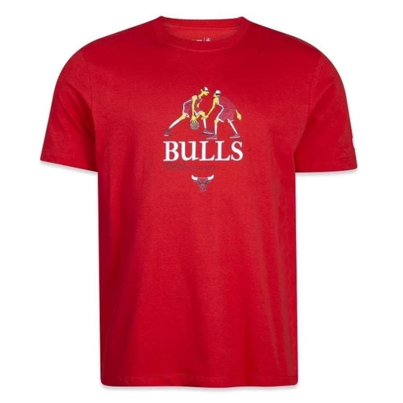 Camiseta New Era Chicago Bulls Freestyle - Masculina - Foto 1