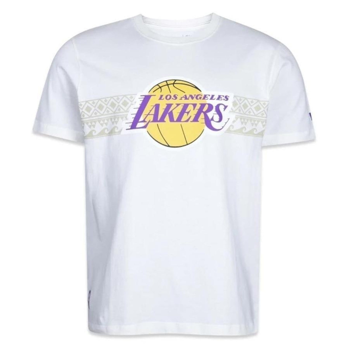 Camiseta New Era Los Angeles Lakers Cultural Remixes - Masculina - Foto 1