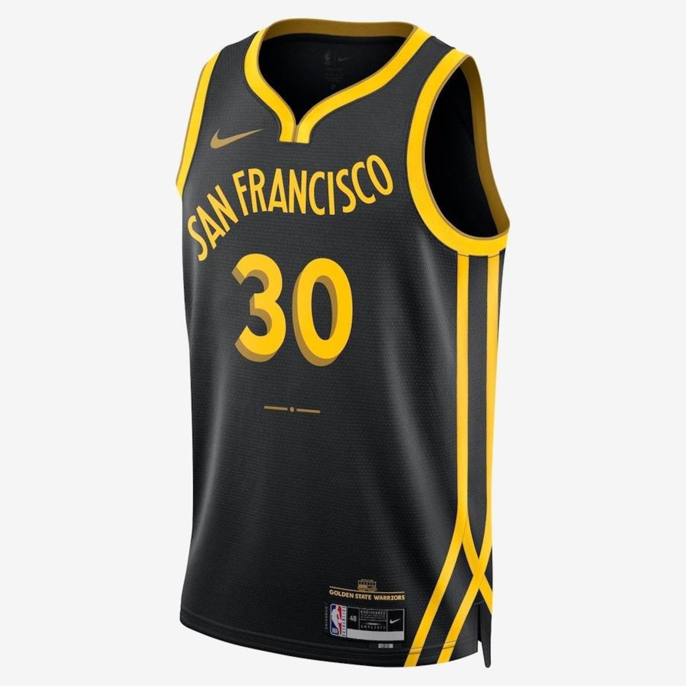 Camiseta Regata Nike Golden State Warriors 2023/24 City Edition Masculina - Foto 1