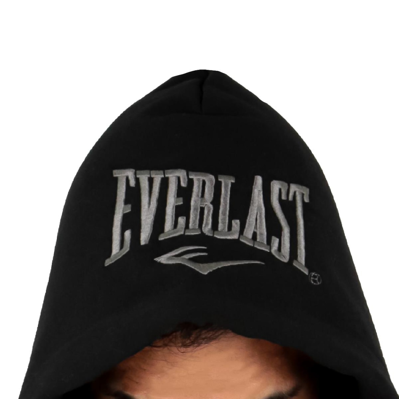 Blusão de Moletom com Capuz Everlast Essential Patch - Masculino - Foto 5