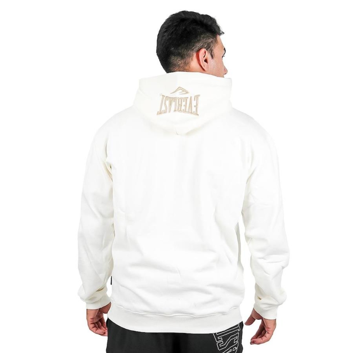 Blusão de Moletom com Capuz Everlast Essential Patch - Masculino - Foto 3