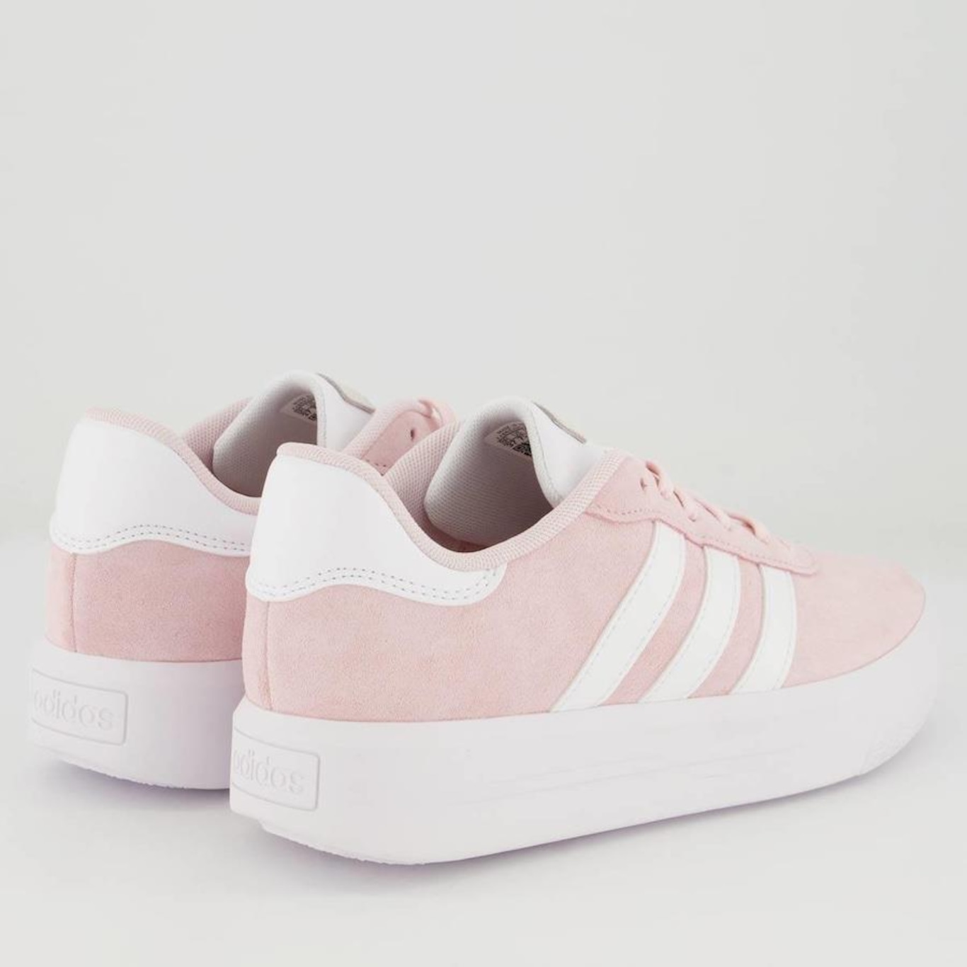 Tênis adidas Court Platform Suede - Feminino - Foto 3