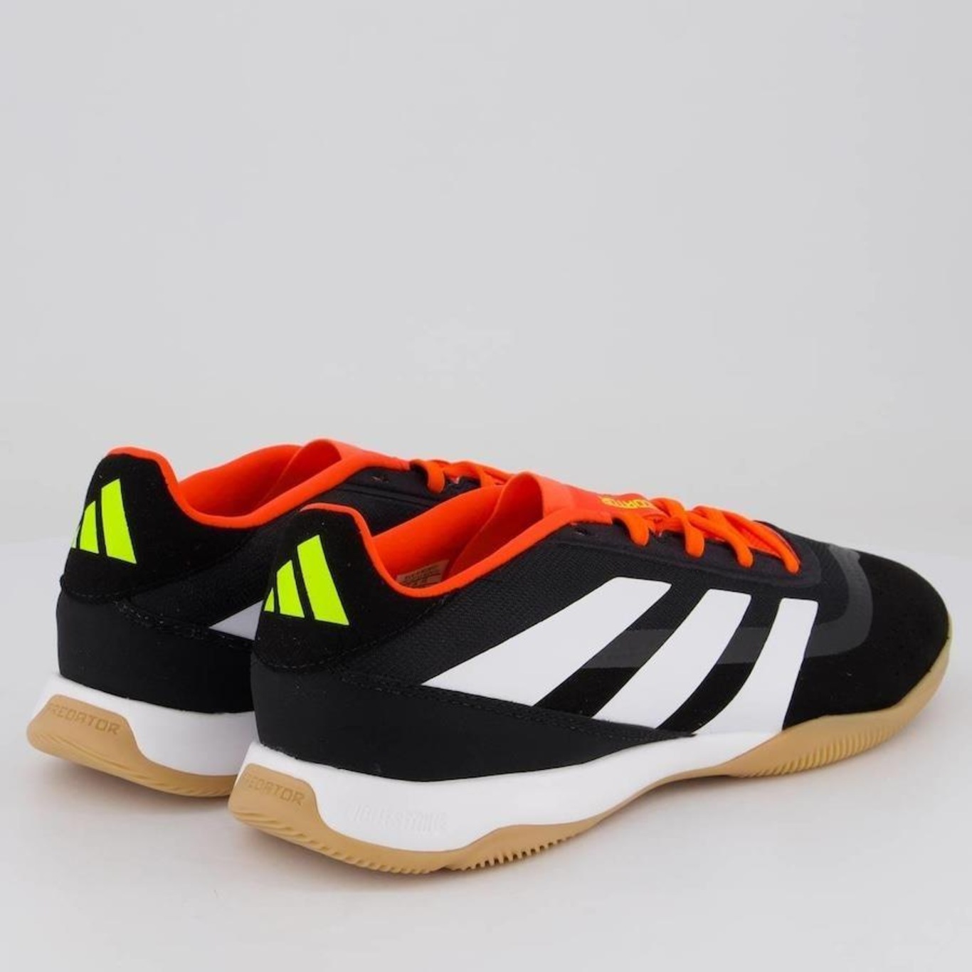 Chuteira Futsal adidas Predator League 24 Academy Low In - Adulto - Foto 3