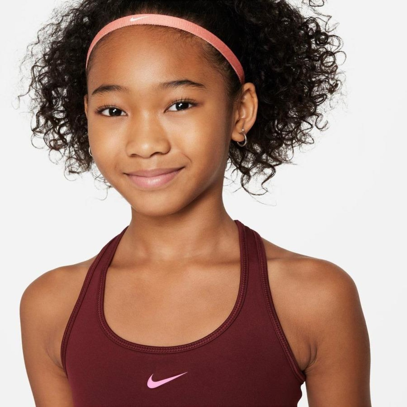 Top Nike Pro Swoosh - Infantil - Foto 3