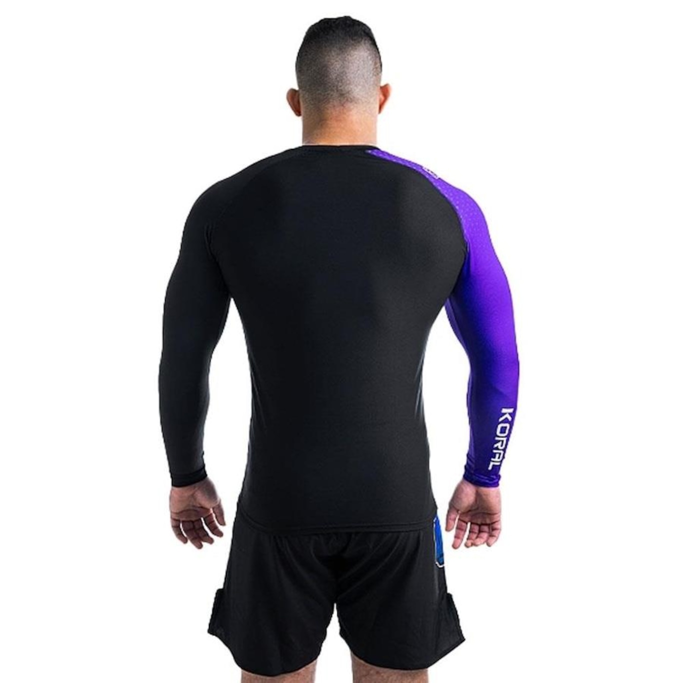 Rash Guard Koral Manga Longa Kombat - Masculino - Foto 2