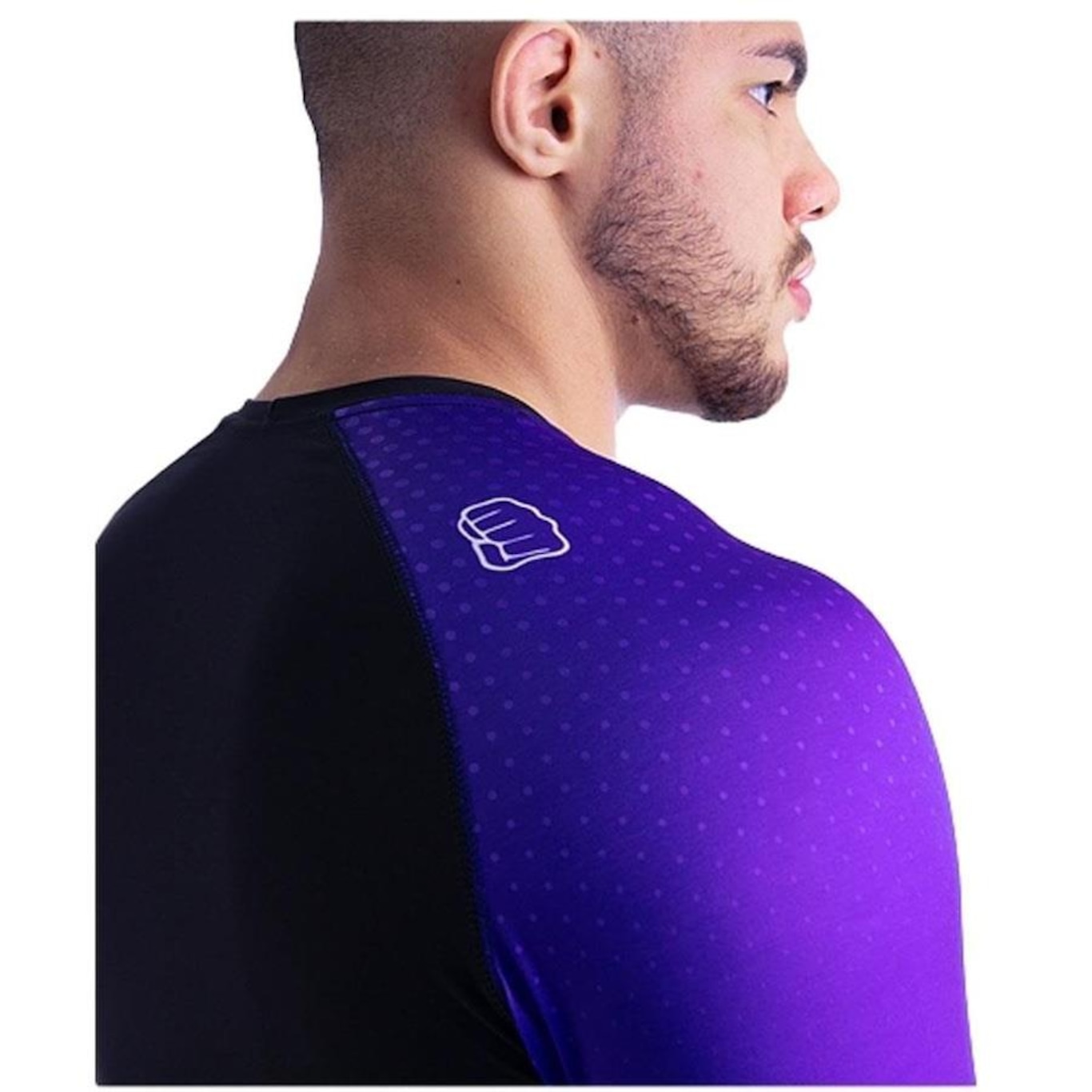 Rash Guard Koral Manga Longa Kombat - Masculino - Foto 4