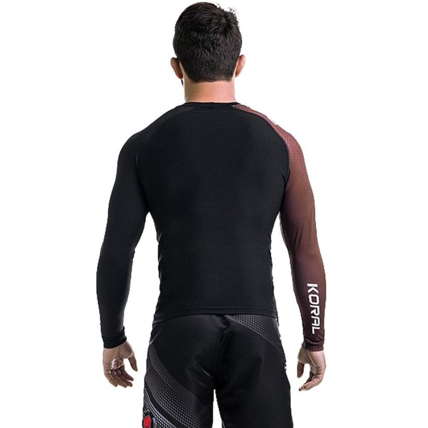 Rash Guard Koral Manga Longa Kombat - Masculino - Foto 2