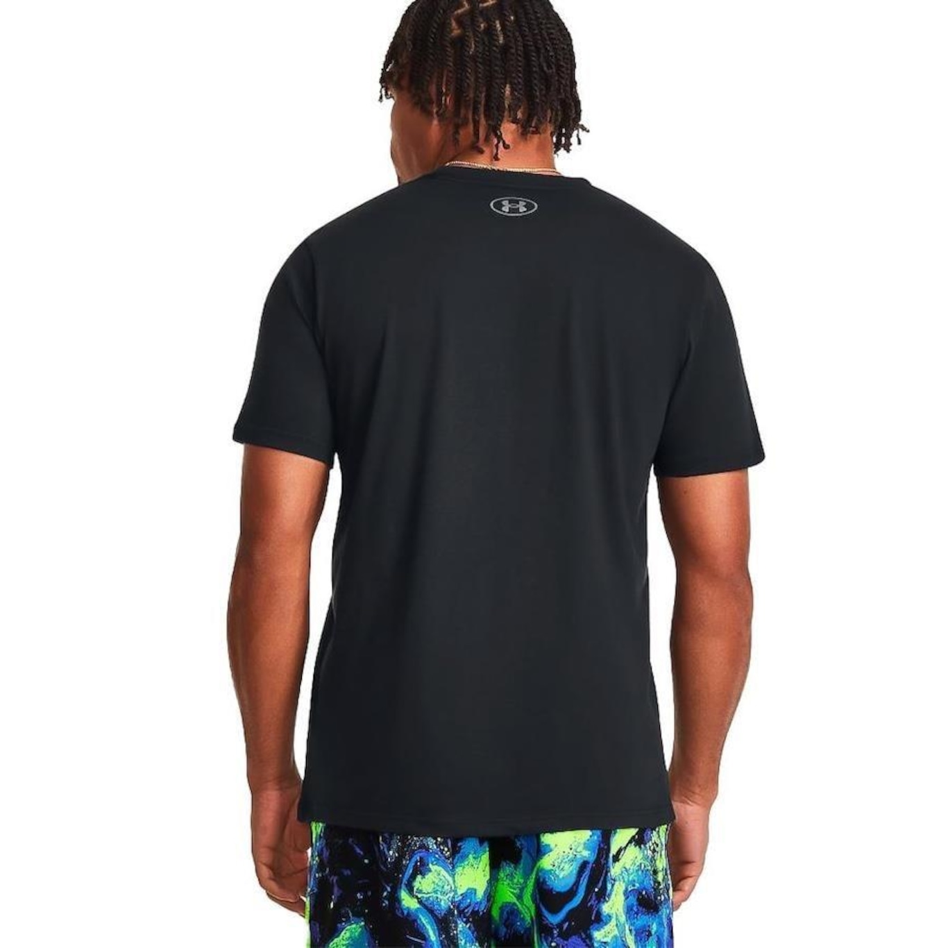 Camiseta Under Armour Brahma Bull Pjt Rock Preto Masculino - Foto 2