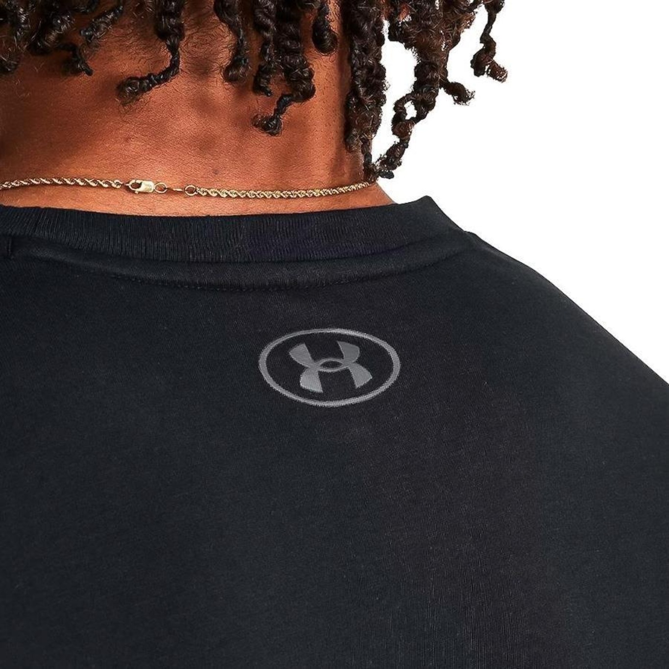 Camiseta Under Armour Brahma Bull Pjt Rock Preto Masculino - Foto 4