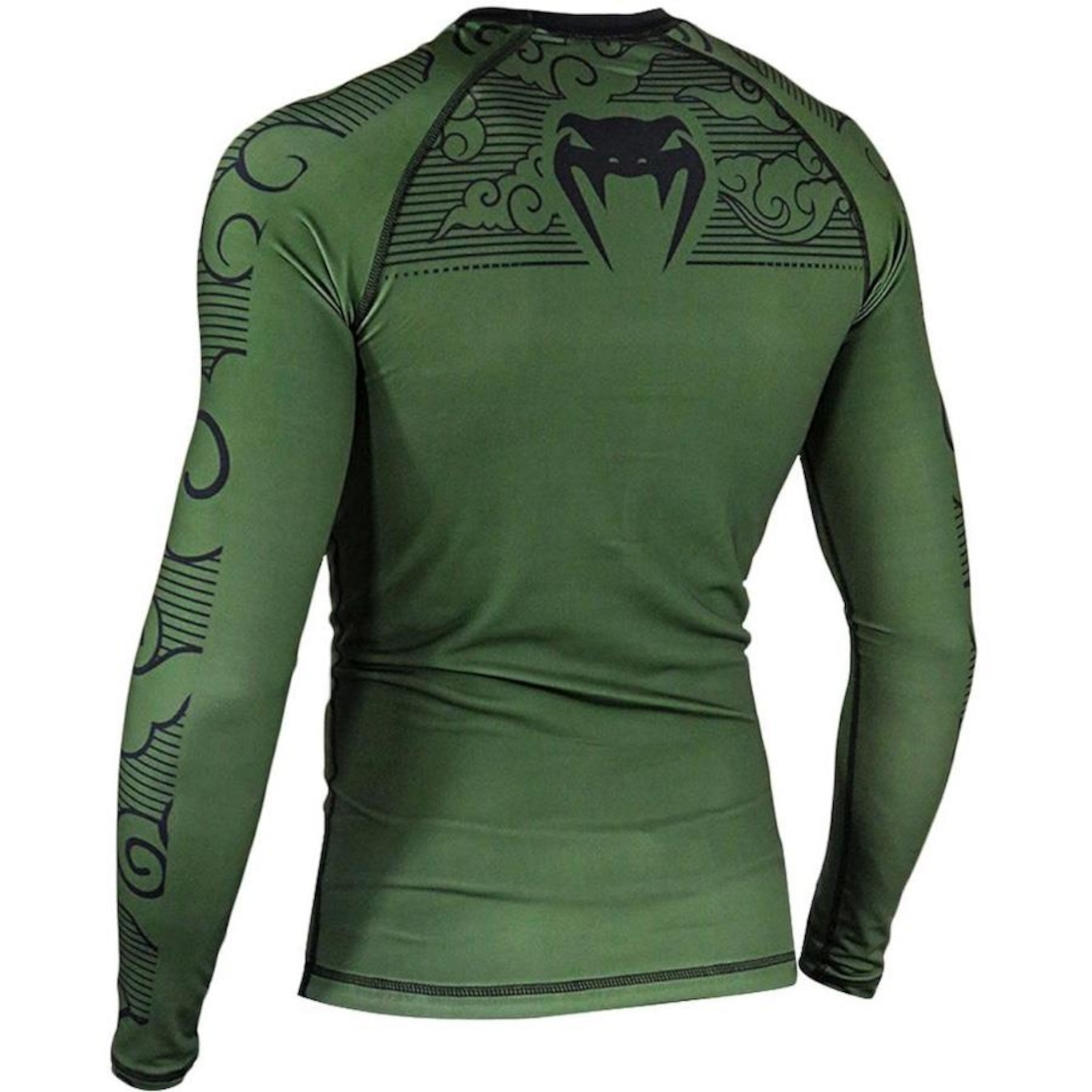 Rashguard Venum Manga Longa Dragon Army - Masculino - Foto 2