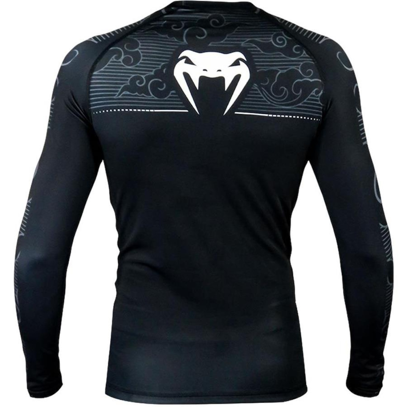 Rashguard Venum Manga Longa Dragon Dark - Masculino - Foto 4