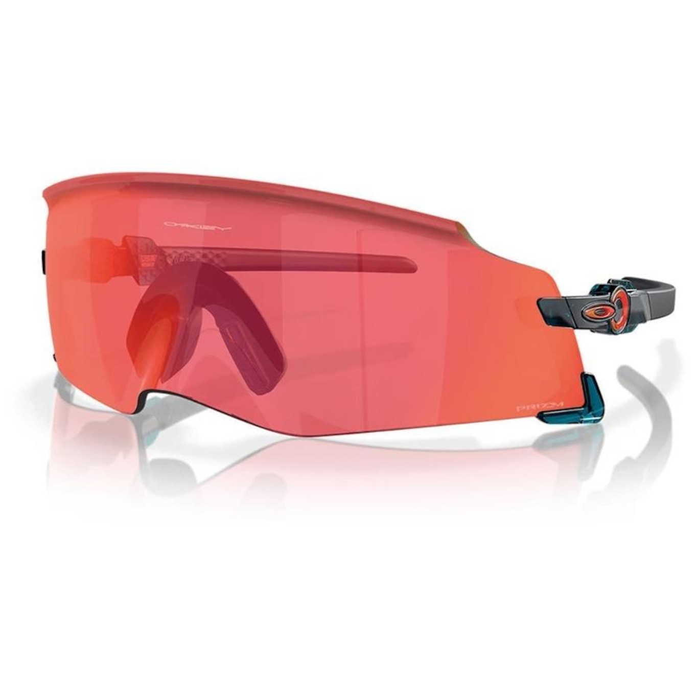 Óculos de Sol Unissex Oakley Kato Translucent Balsam Prizm Trail Torch - Foto 1