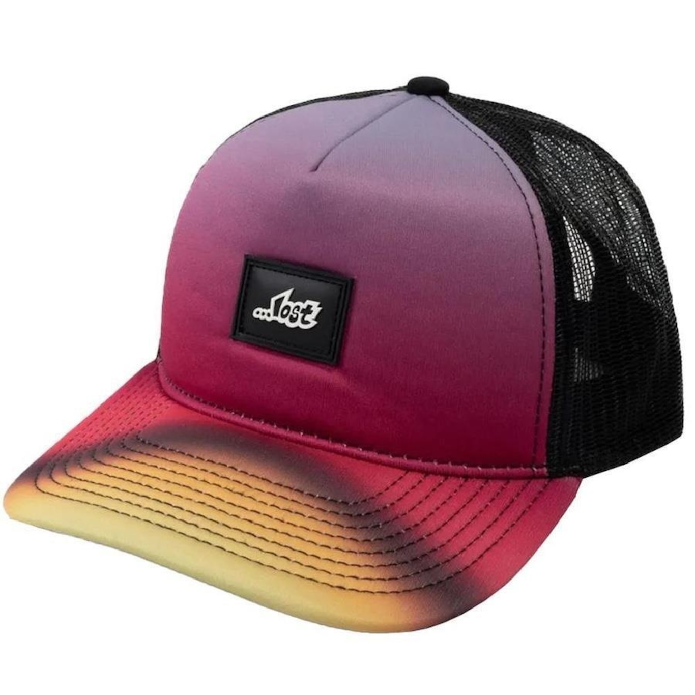 Boné Lost Trucker Sunset Sm24 - Snapback - Adulto - Foto 1