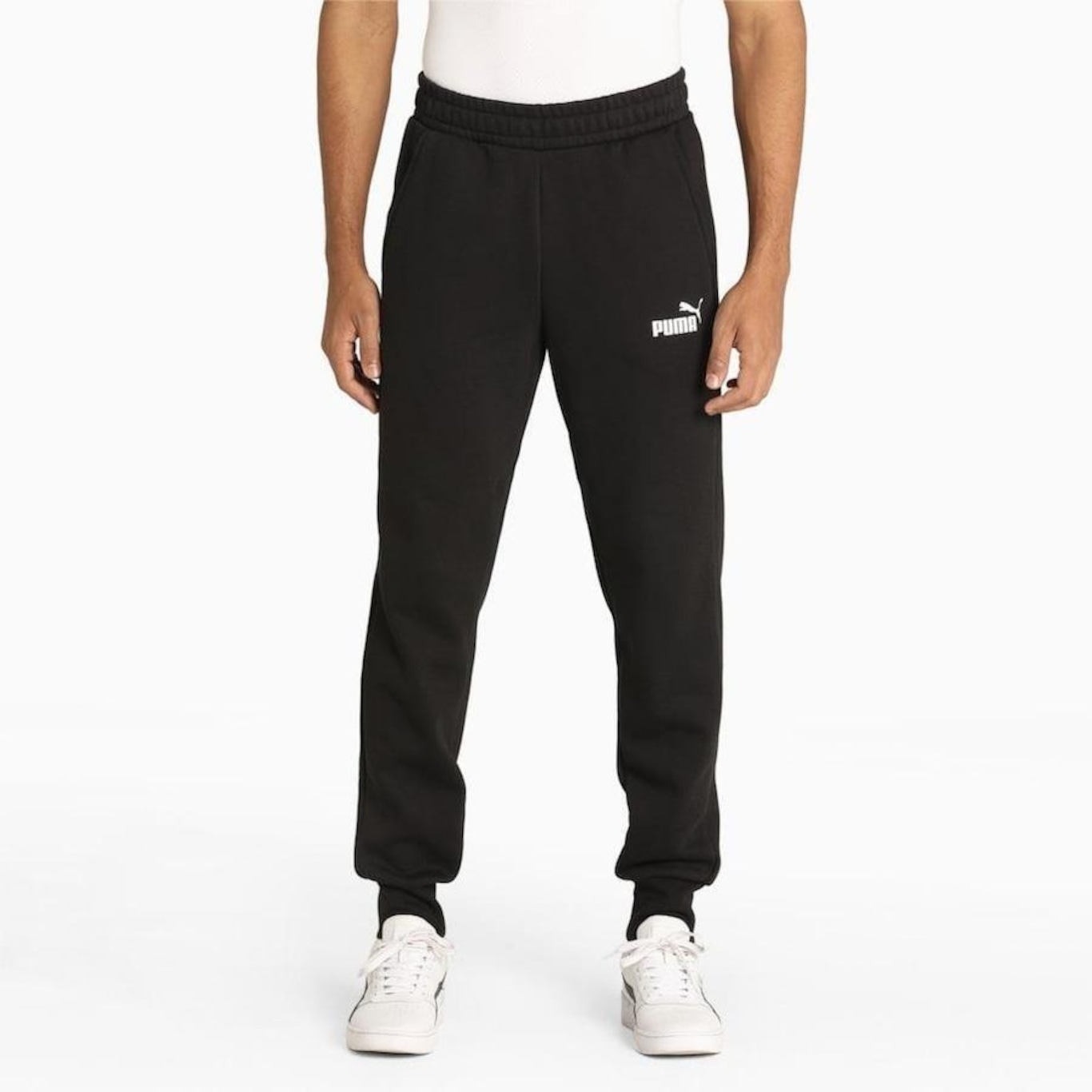 Calça de Moletom Puma Essentials Logo - Masculina - Foto 3