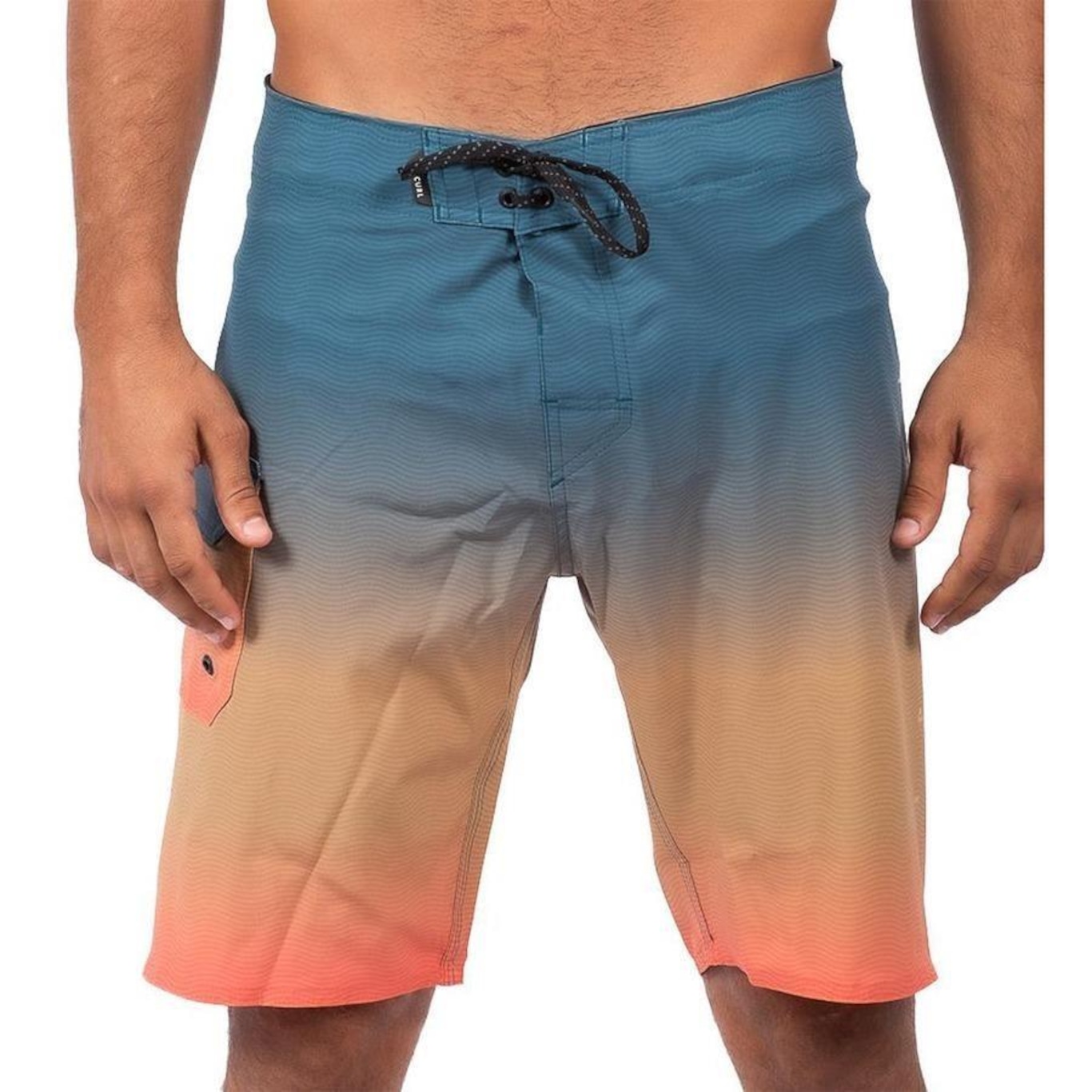 Bermuda Rip Curl Shock Boardshort 20" Sm24 Gold - Masculina - Foto 1