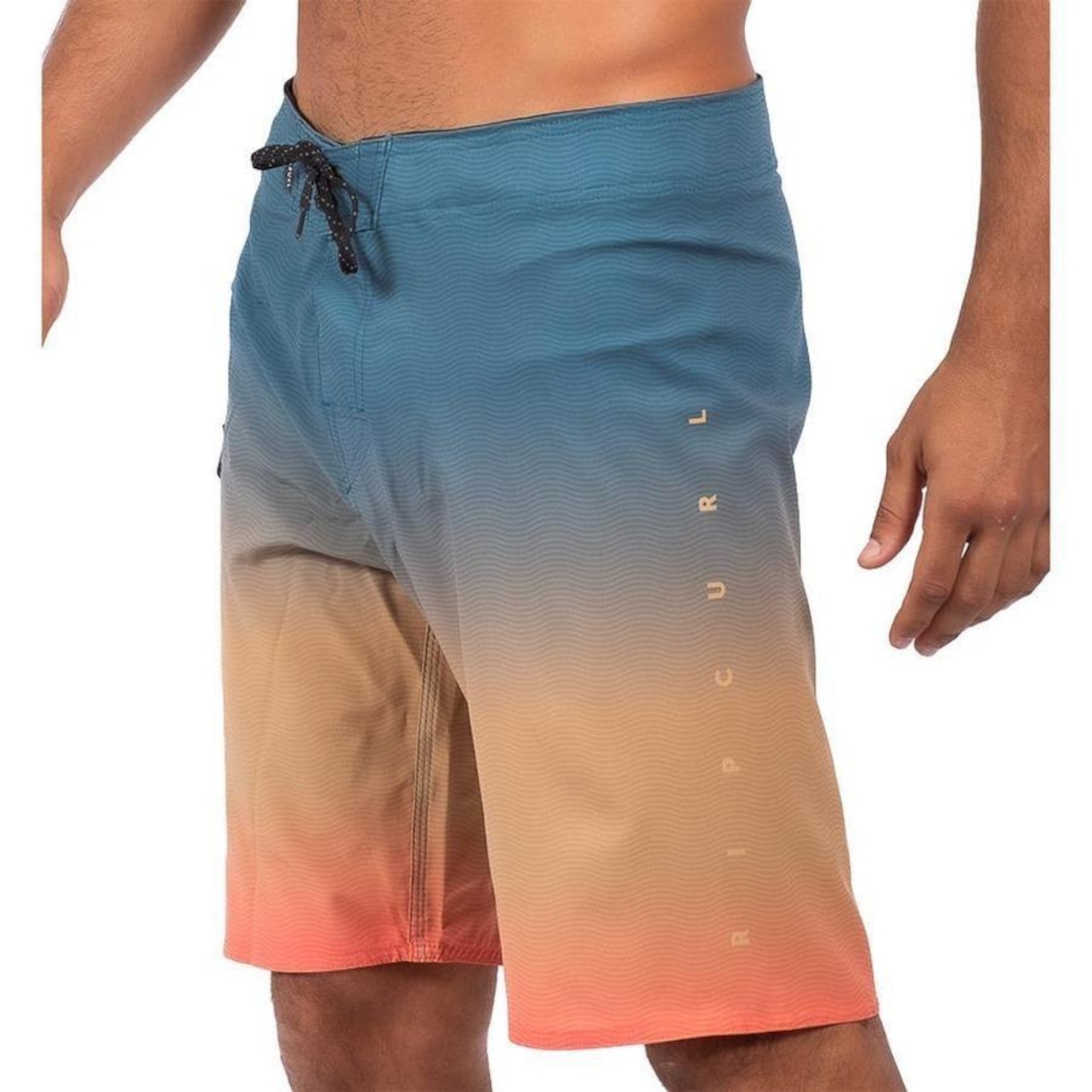 Bermuda Rip Curl Shock Boardshort 20" Sm24 Gold - Masculina - Foto 3