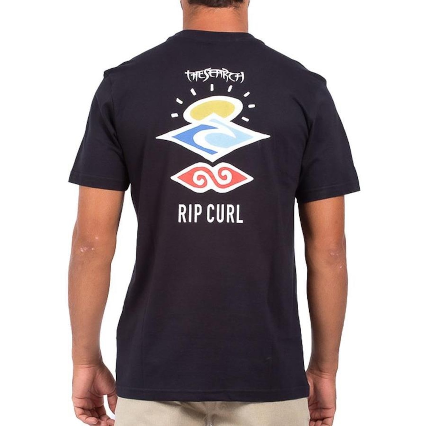 Camiseta Rip Curl Search Icon Sm24 - Masculina - Foto 2