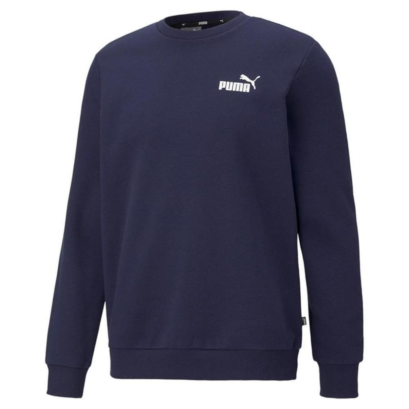 Blusão de Moletom sem Capuz Puma Careca Ess Small Logo - Masculino - Foto 1