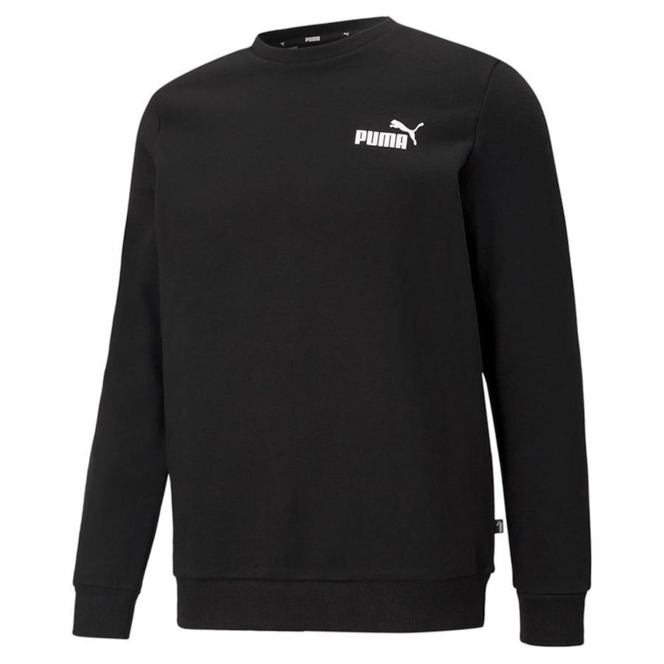 Blusão de Moletom sem Capuz Puma Careca Ess Small Logo - Masculino - Foto 1