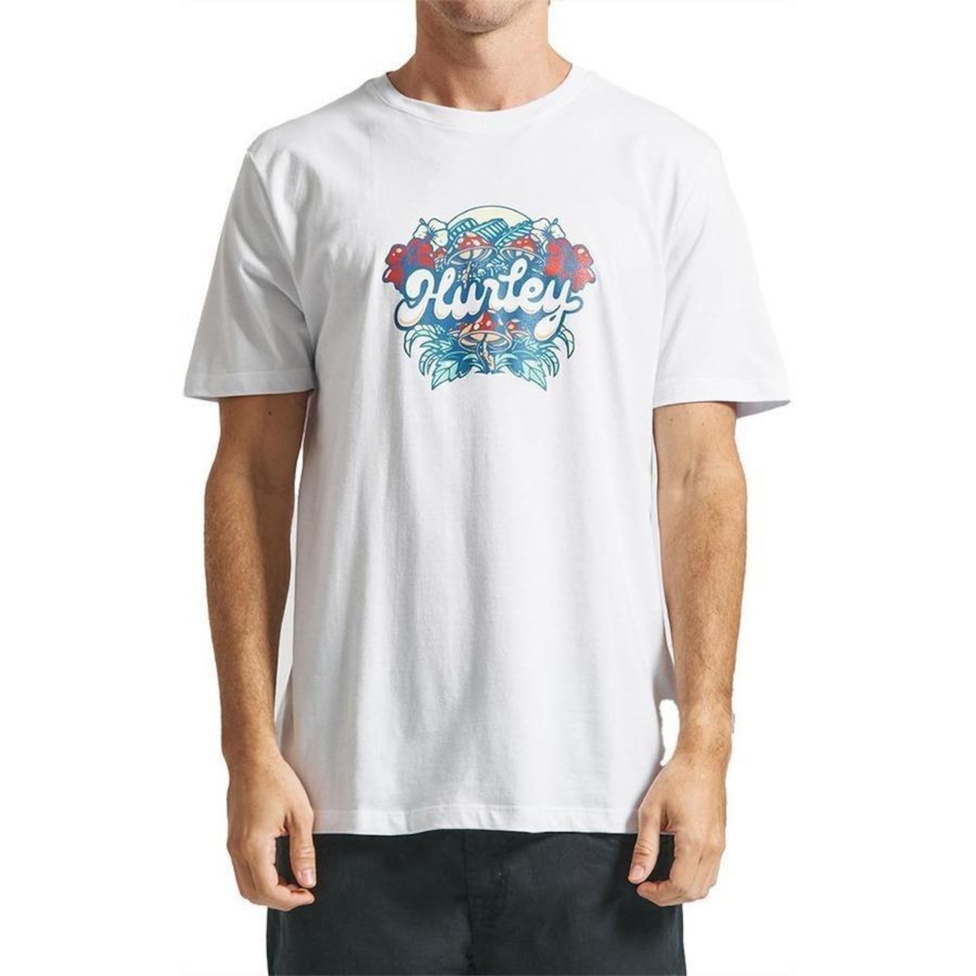 Camiseta Hurley Garden Sm24 - Masculina - Foto 1