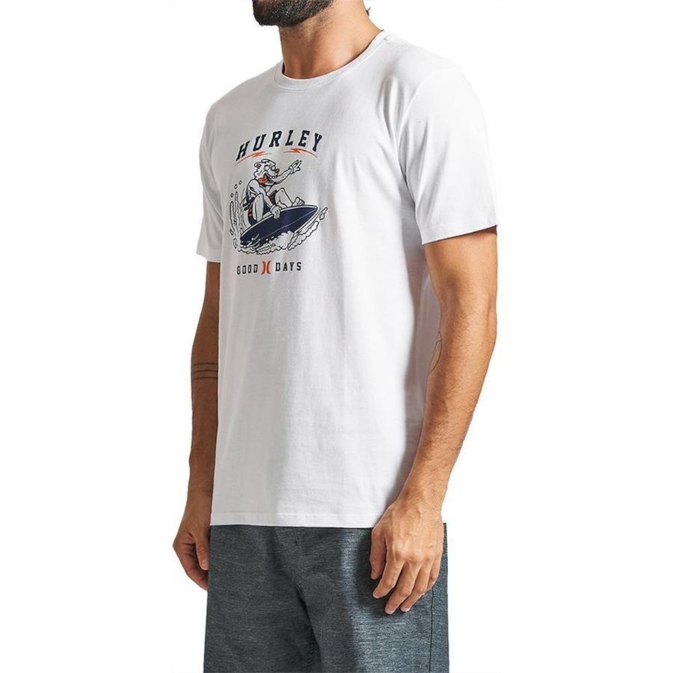 Camiseta Hurley Good Days Sm24 - Masculina - Foto 3