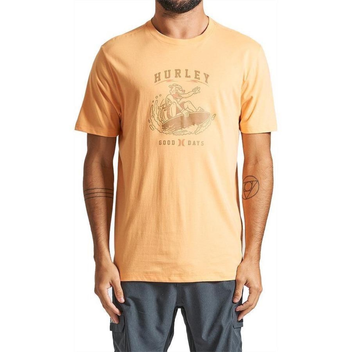 Camiseta Hurley Good Days Sm24 - Masculina - Foto 1