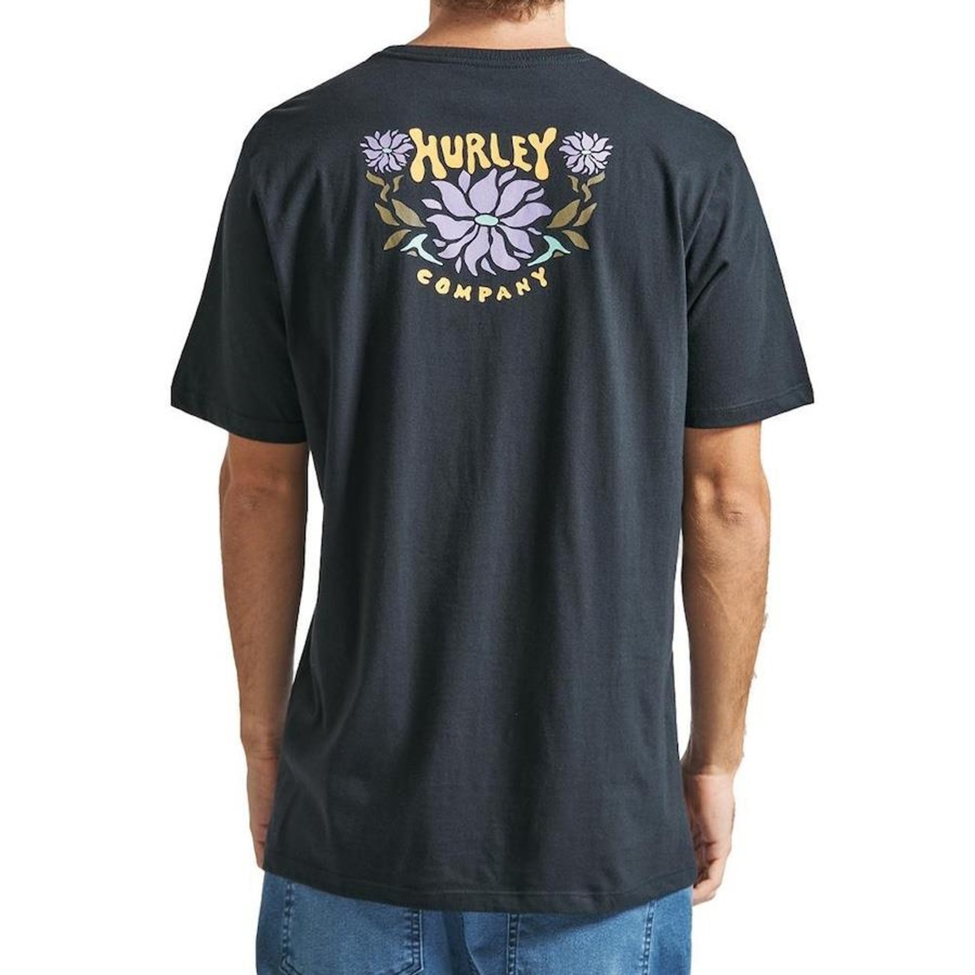 Camiseta Hurley Wood Sm24 - Masculina - Foto 2