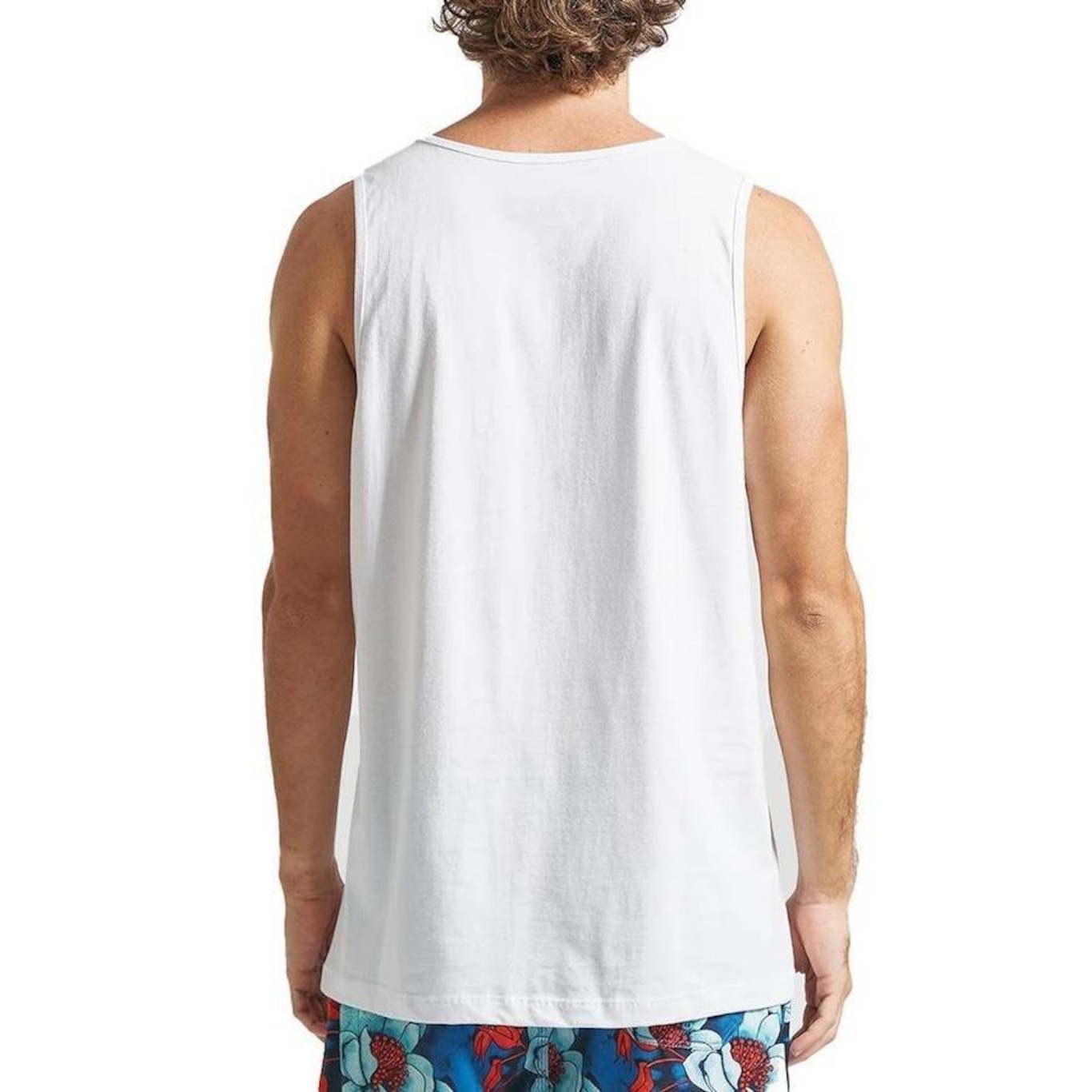 Regata Hurley Icon Oversize Sm24 Masculina Branco - Foto 2